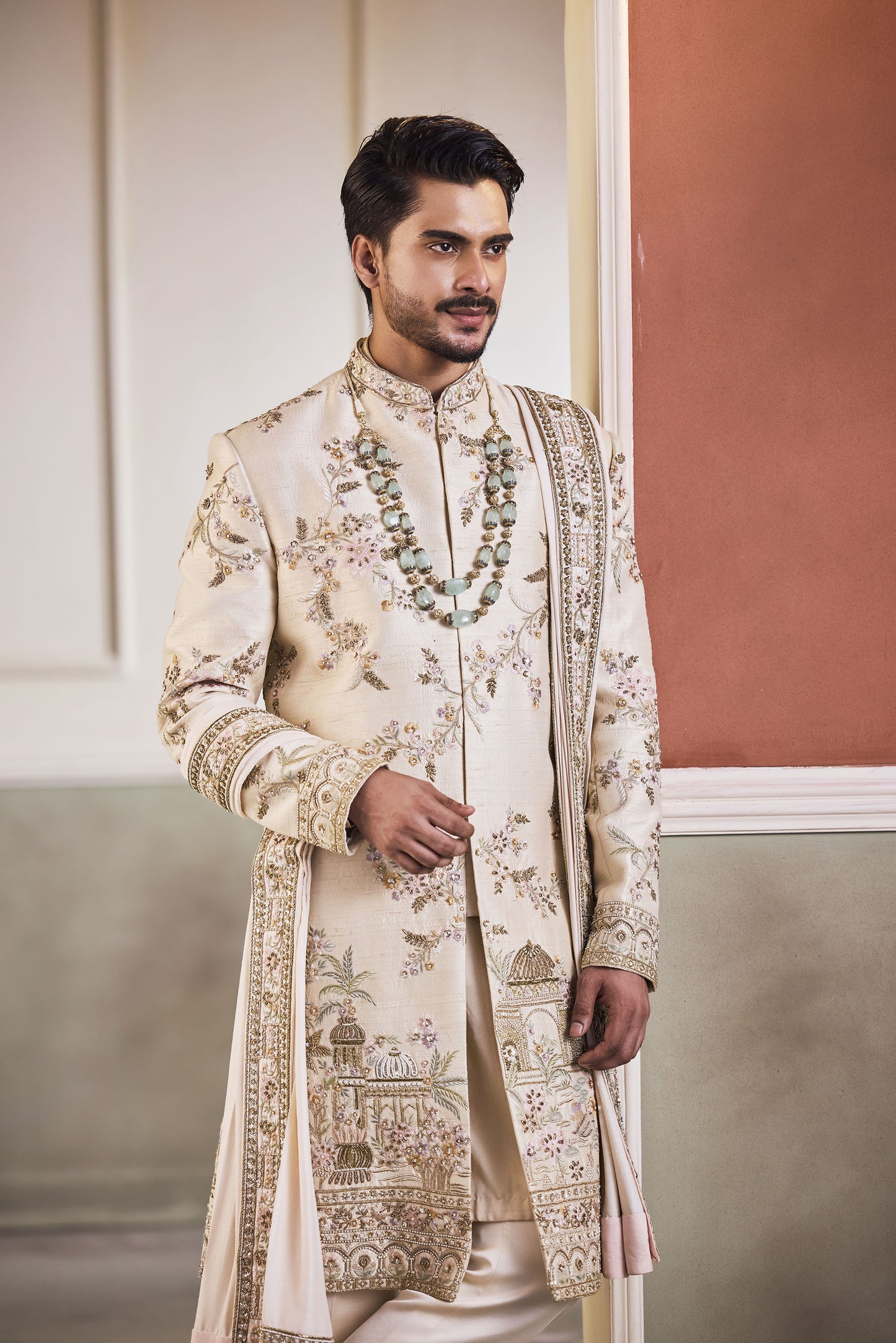 Krishna Sherwani Set