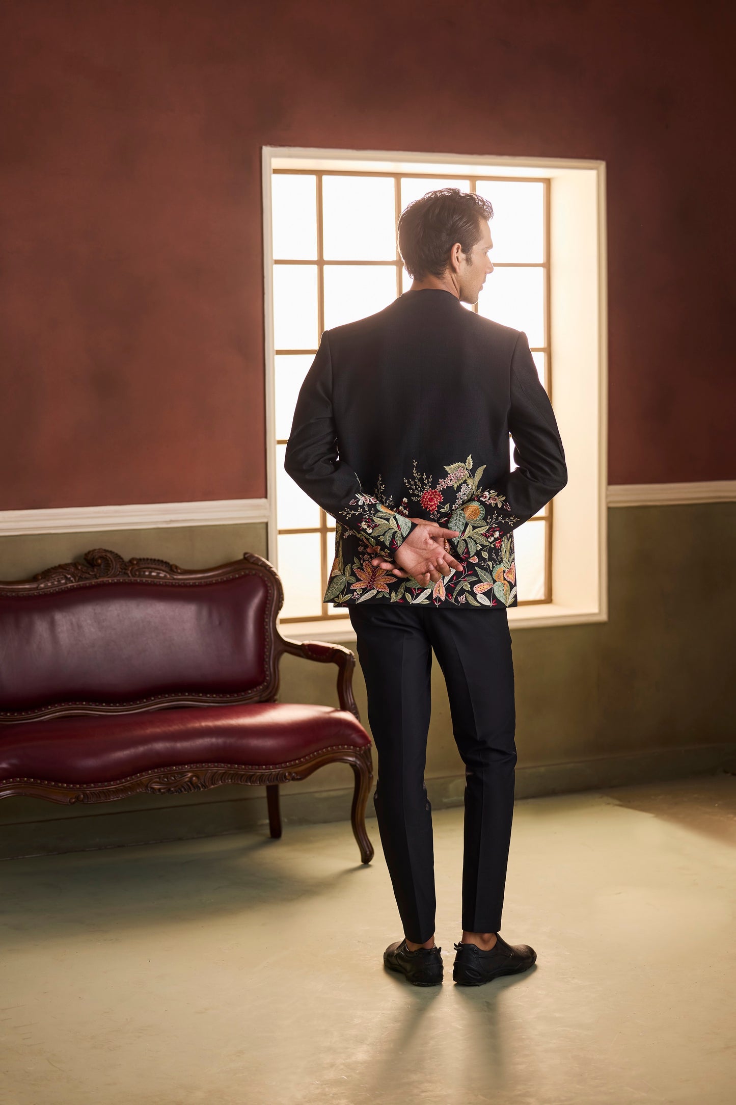 Max Black Jacket Set