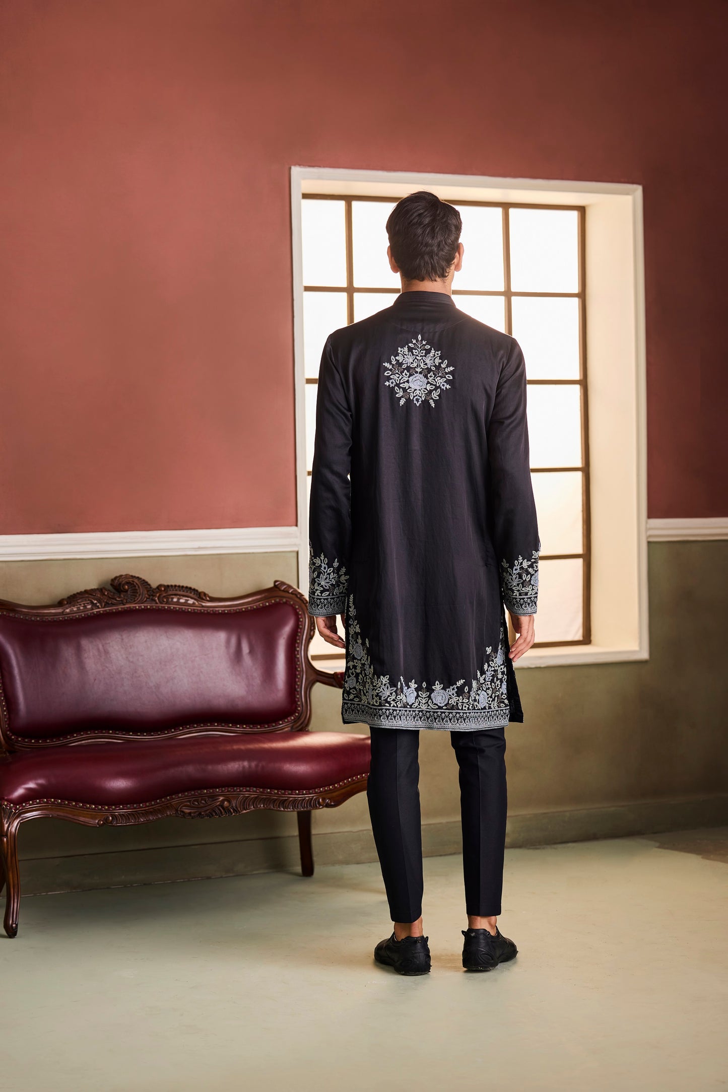 Karan Black Kurta Set