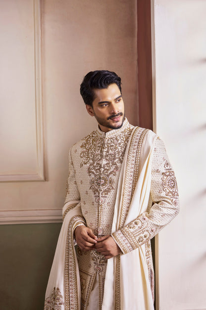 Rass Sherwani Set