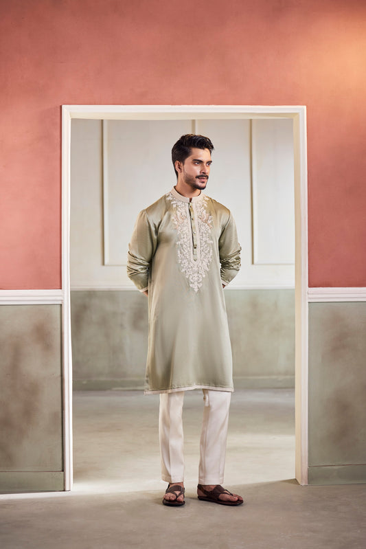 Golden Bird Kurta Set