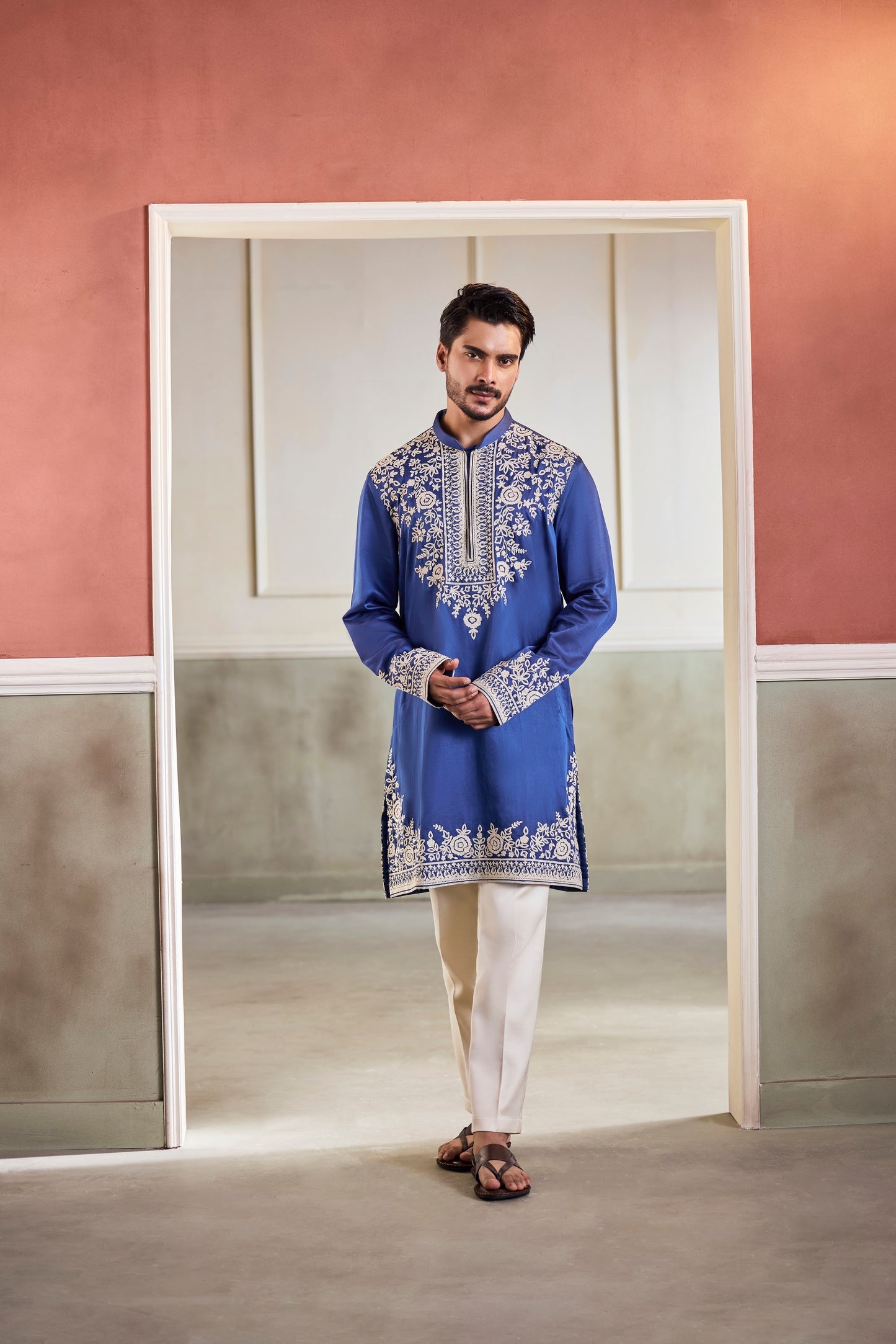 Karan Cobalt Kurta Set