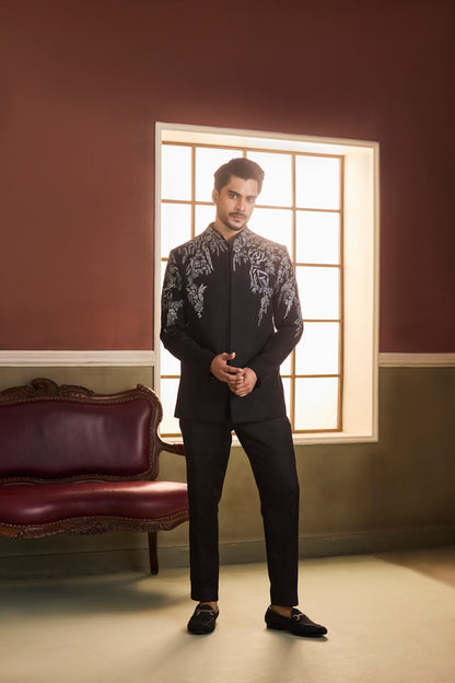 Midnight Flair Jacket set