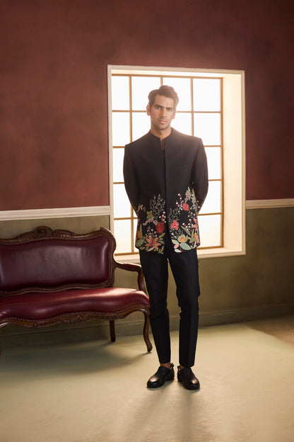 Max Black Jacket Set