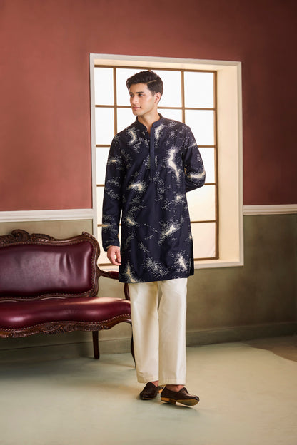 Abstract Kurta Set