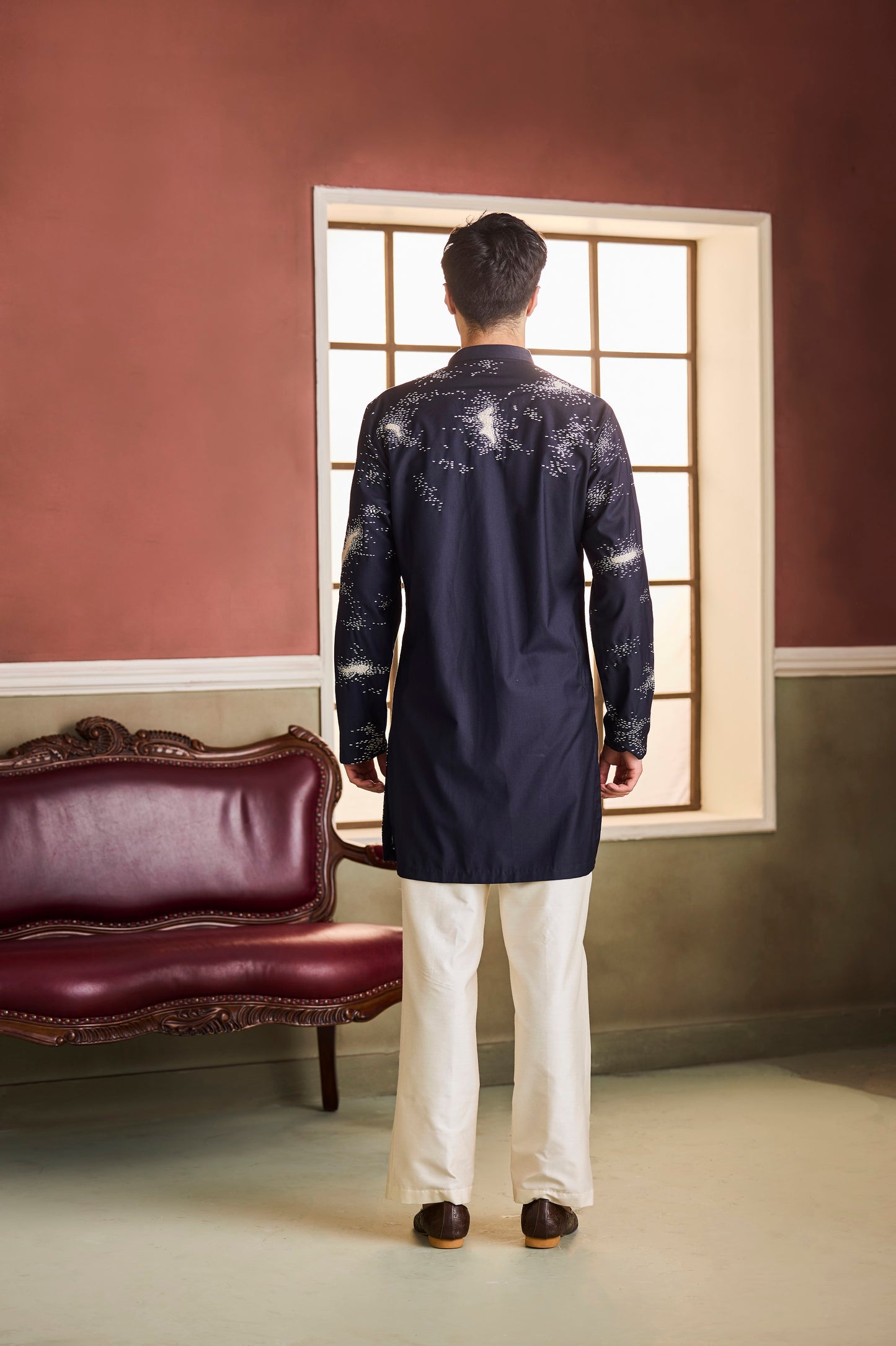 Abstract Kurta Set