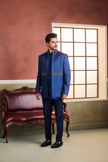 Gun Metal Jacket Set