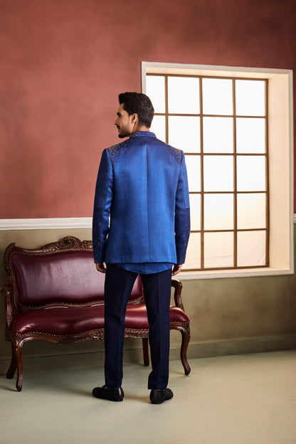 Gun Metal Jacket Set