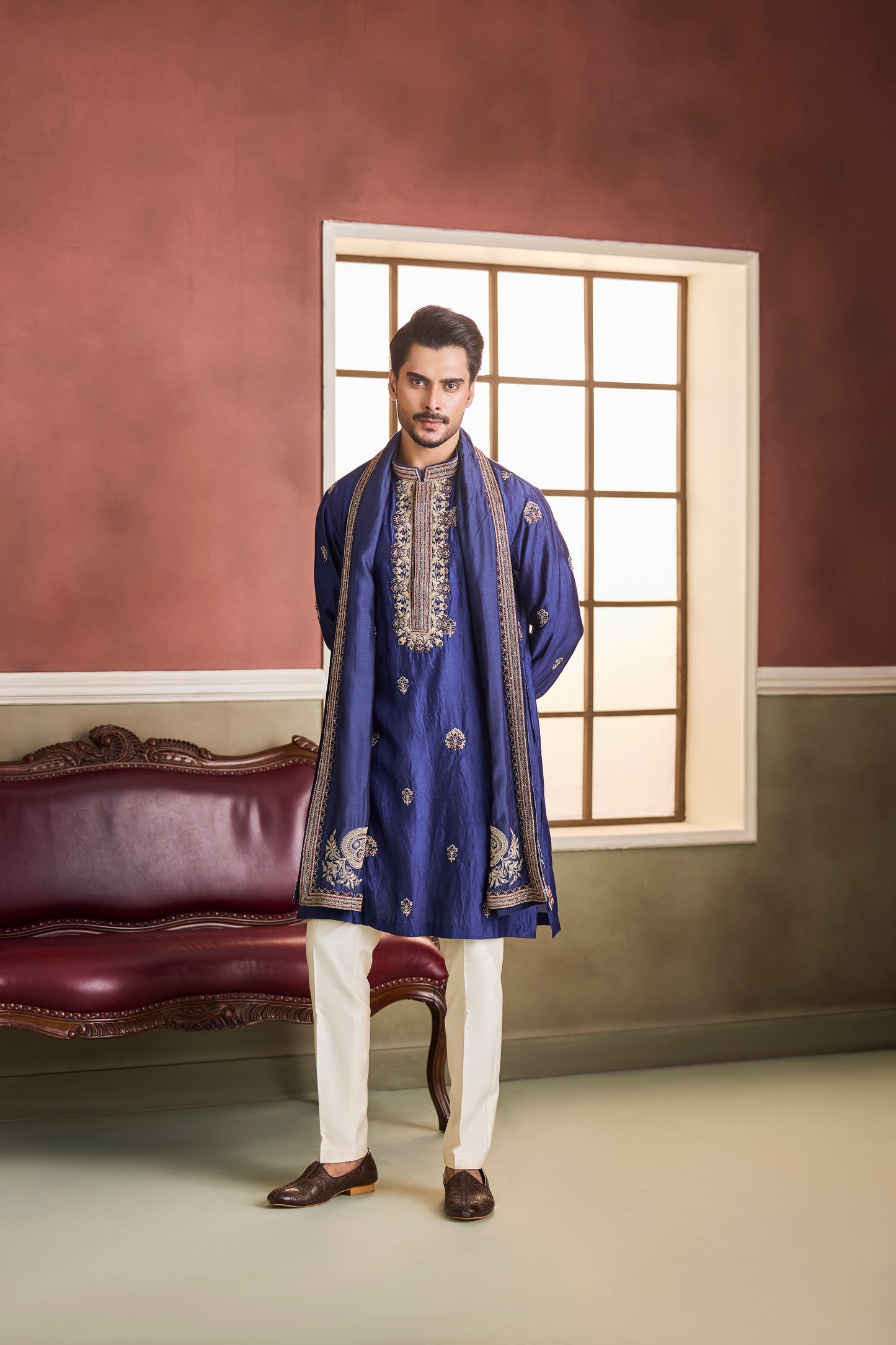 Fiesta Blue Kurta Set