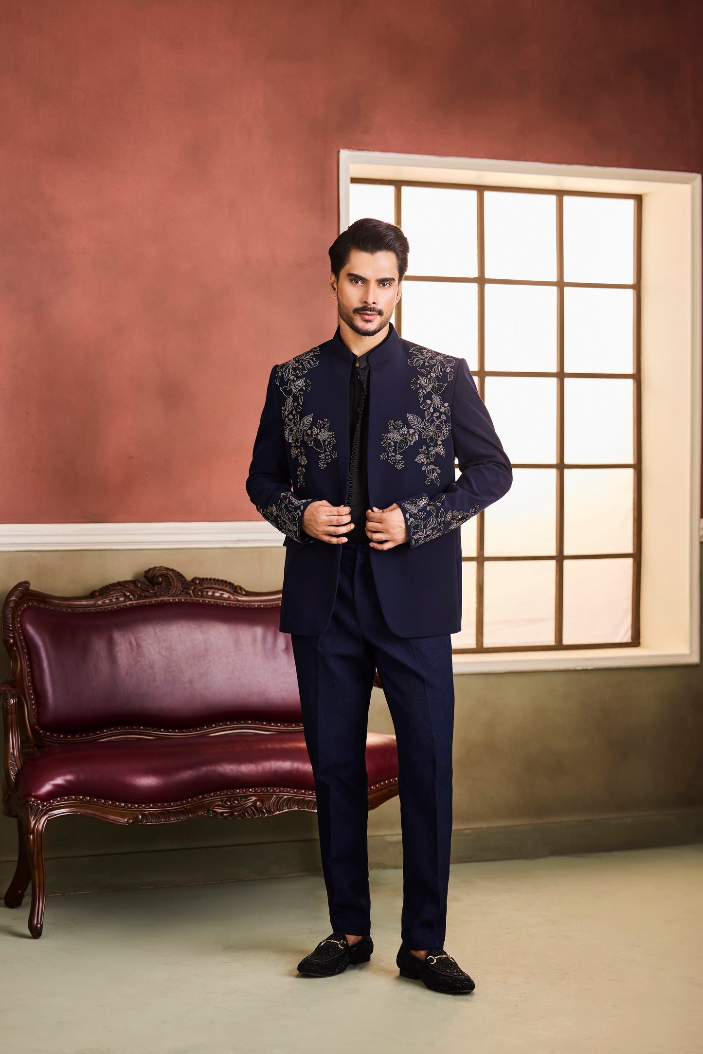 Ayushman Antique Jacket Set