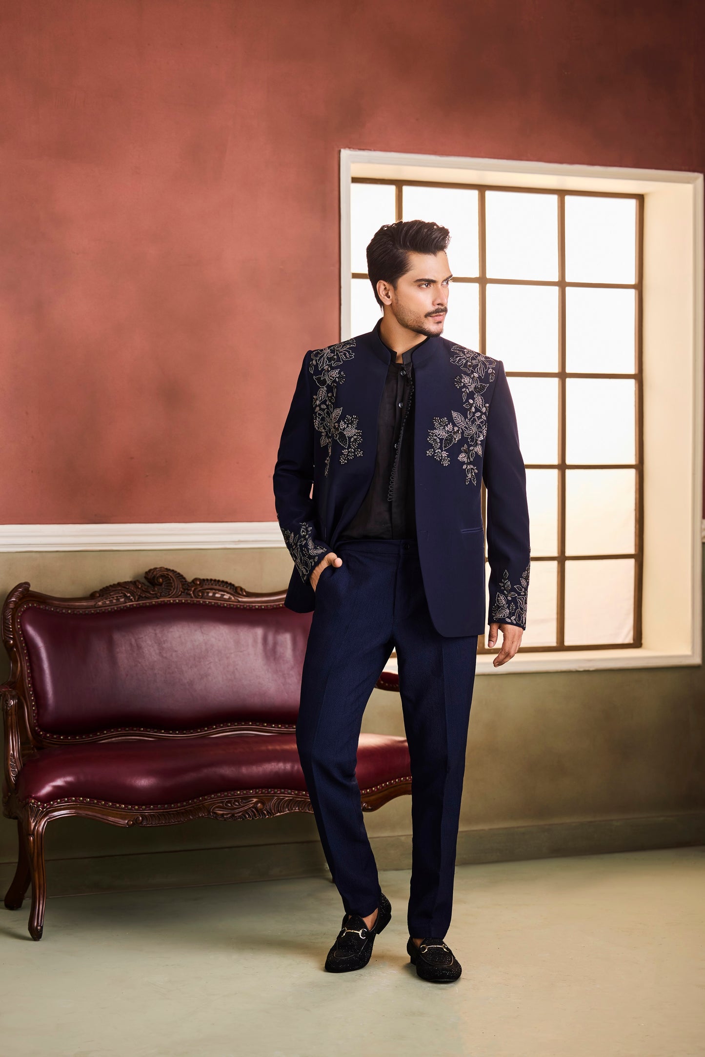 Ayushman Antique Jacket Set